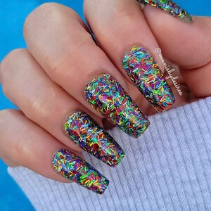 PARADE - PRIDE nail dip, glitter dip powder,  glitter nail dip, dip powder, nail dip powder, dip powder nails, nail dips, Rainbow