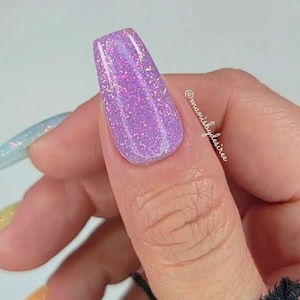 GRAPE JELLY-Spring nail dip, glitter dip powder,  glitter nail dip, dip powder, nail dip powder, dip powder nails, nail dips,
