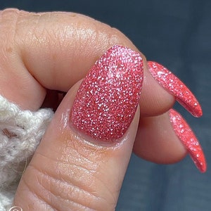 TRYST- glitter, glitter dip powder, glitter nail dip, dip powder, nail dip powder, dip powder nails, nail dips, valentine nail dip