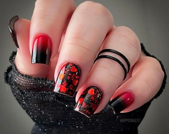 BAD LIAR- seasonal, valentines foil, foil dip powder, foil nail dip, dip powder, Valentine nails, dip powder nails, nail dips,
