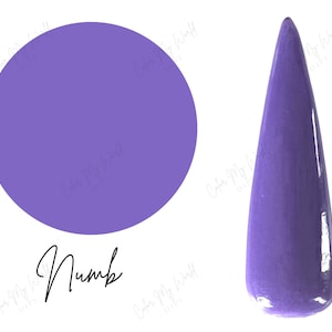 NUMB- dip powder, nail dip, dip powders, nail dip powder, dip powder nails, nail dips, purple nail dip