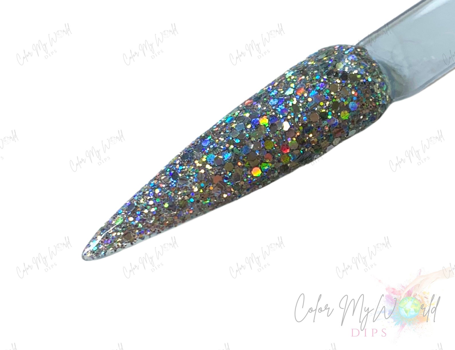 Youre One Blingy Beachsilver Glitter Dip Powder Glitter Etsy