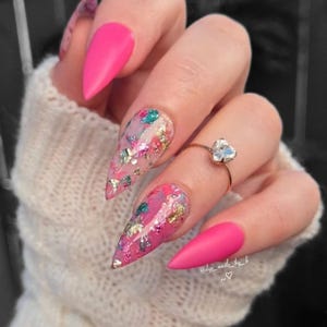 AH-MAY-ZING- thermal foil dip powder, nail dip, dip powder,  dip powder, mood changing nails, nail dips, diy nails, nail foils