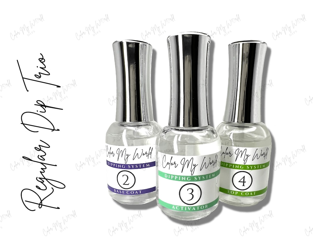 DIP BASE COAT- Dip Powder, Nail Dip, Nail Dipping Powder, Nail Dip ...