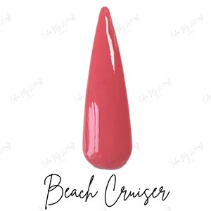 BEACH CRUISER- pink dip powder, pink nail dip, dip powder, nail dip powder, dip powder nails, nail dips