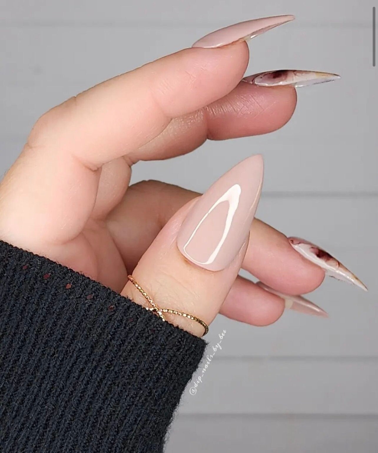 HAZELNUT CREAM- Nude Dip Powder, Nude Nail Dip, Dip Powder, Nail
