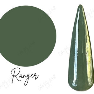 RANGER- army green dip powder, green dip powder, dip powder, nail dip powder, dip powder nails, nail dips