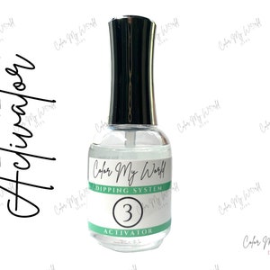 DIP POWDER ACTIVATOR- dip powder, nail dip, nail dipping powder, nail dip liquids, dip powder activator, activator, nail dip powder