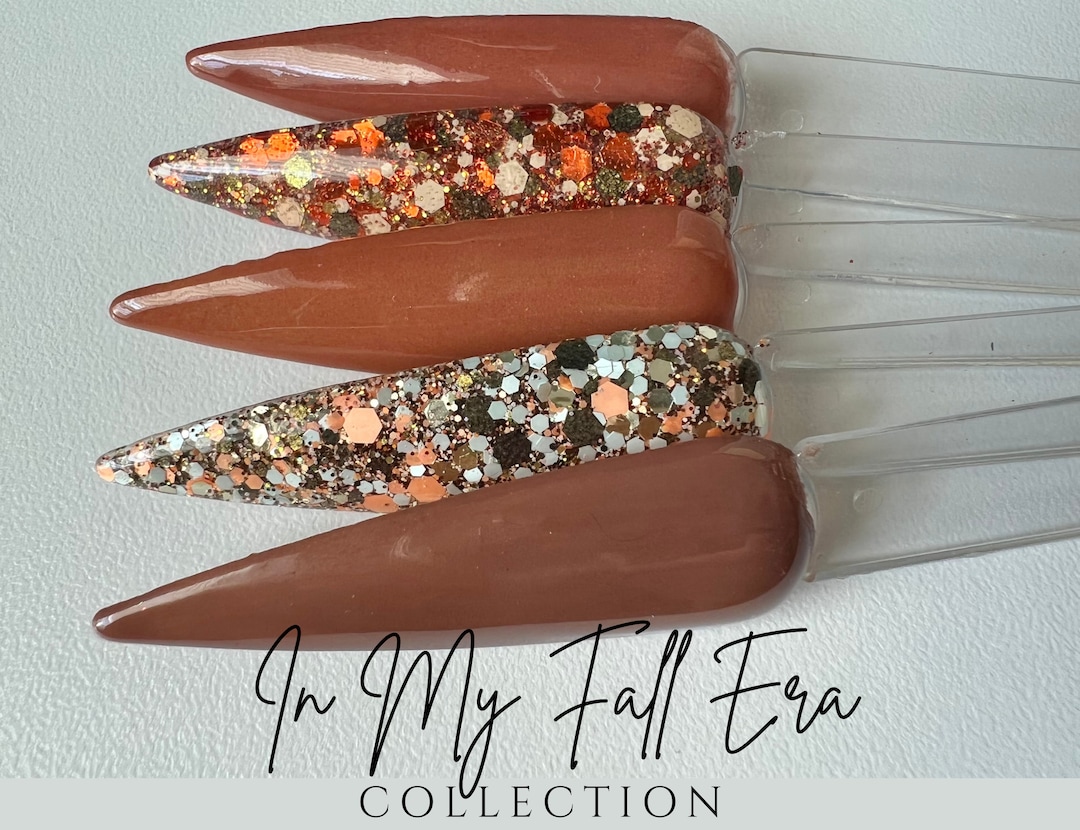 In My Fall Era- Fall Nails, Dip Powder, Nail Dip, Fall Dip Powder, Nail ...