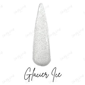 White Translucent - Glass Glitter - Coarse