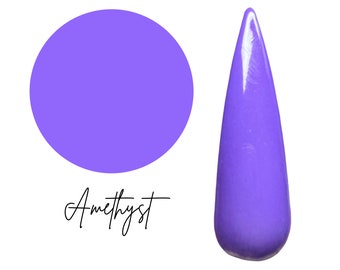 AMETHYST- purple dip powder, purple nail dip, dip powder, nail dip powder, dip powder nails, nail dips