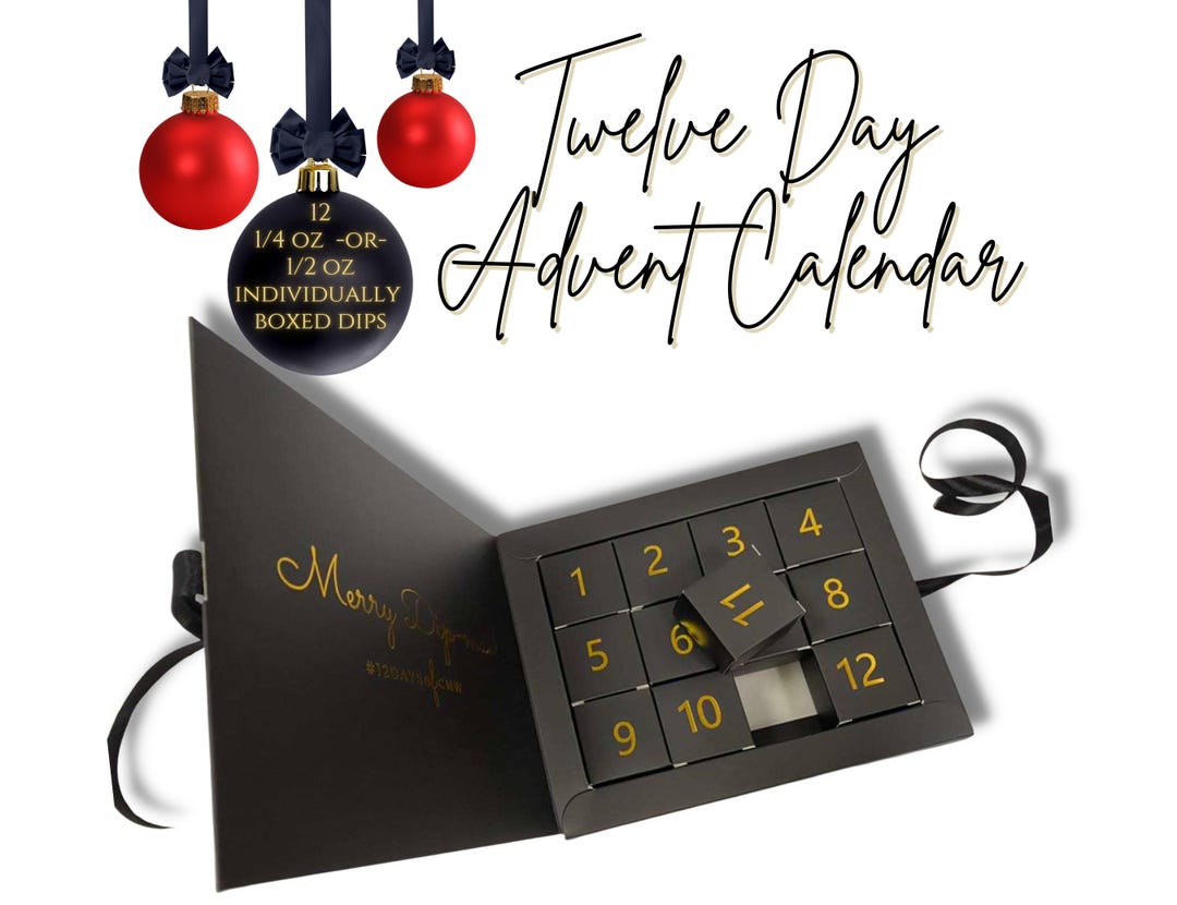 12 Day Advent Calendar Dip Powder Nails Nail Dip Dip Powder Advent 12 Day Advent Calendar Dip Powder Nails Nail Dip Dip Powder Advent