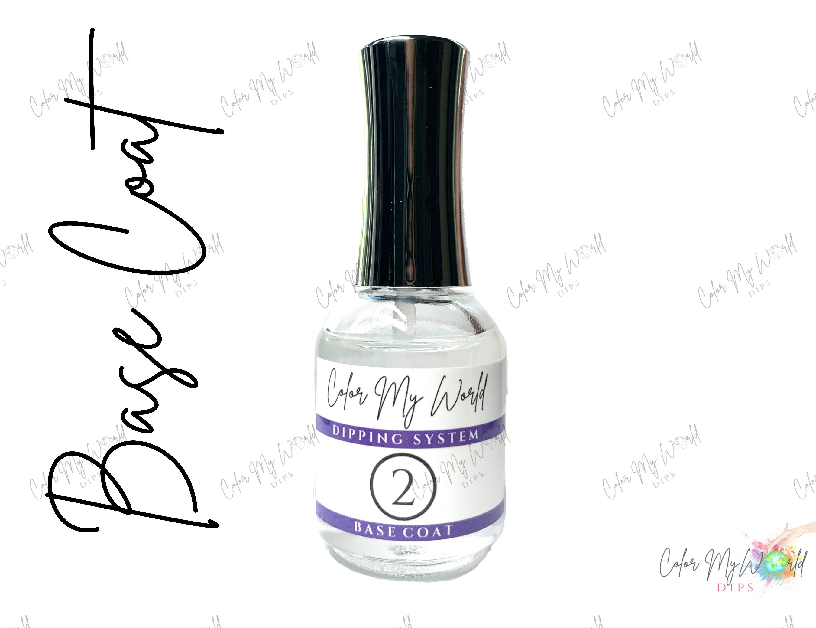 DIP BASE COAT Dip Powder Nail Dip Nail Dipping Powder Nail Etsy