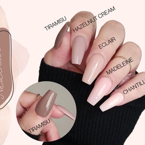 ÉCLAIR- Nude Dip Powder, Nude Nail Dip, Dip Powder, Nail Dip Powder