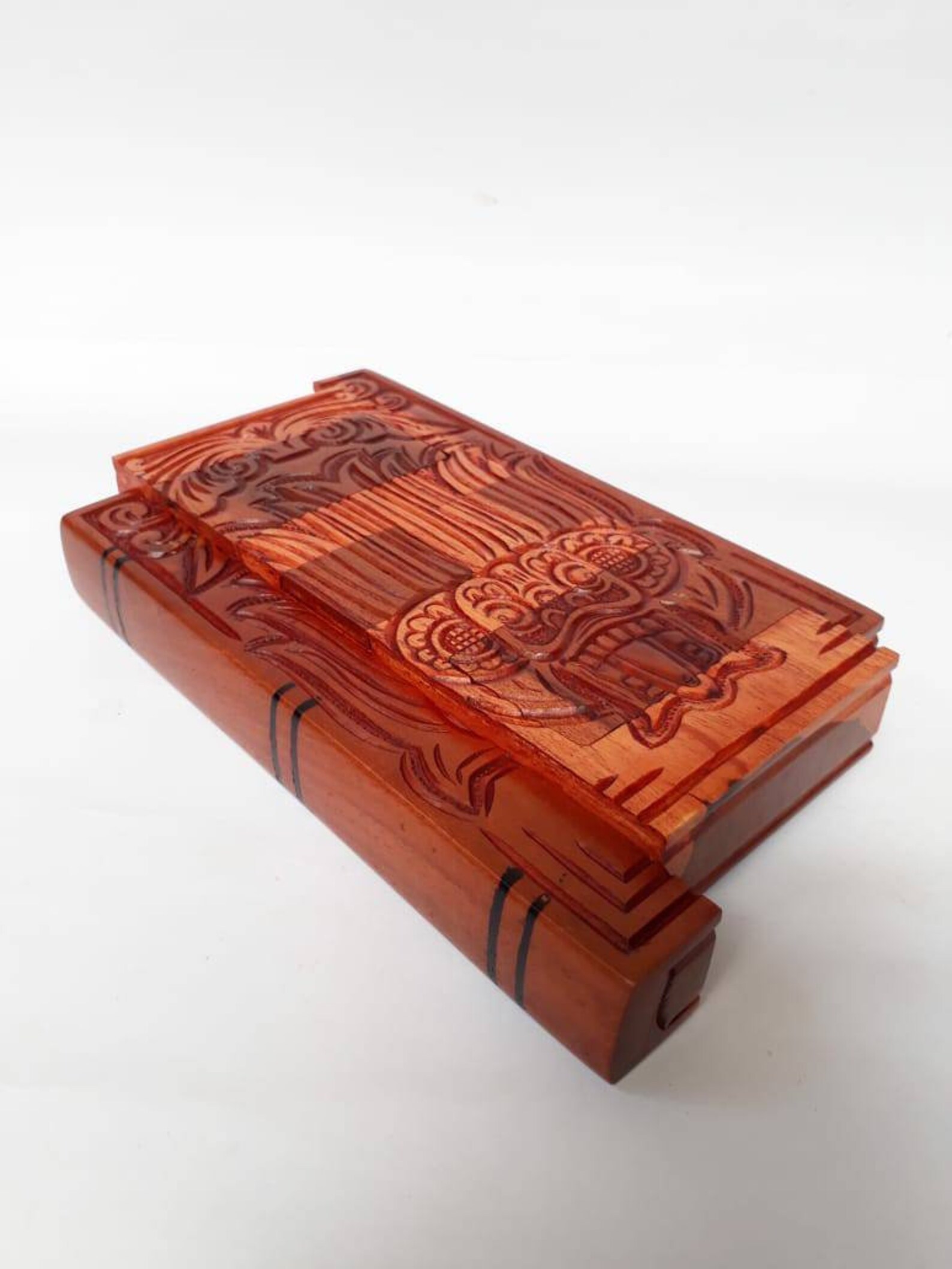 Secret Compartment Box, Hidden Compartment Box, Wood Jewelry Box