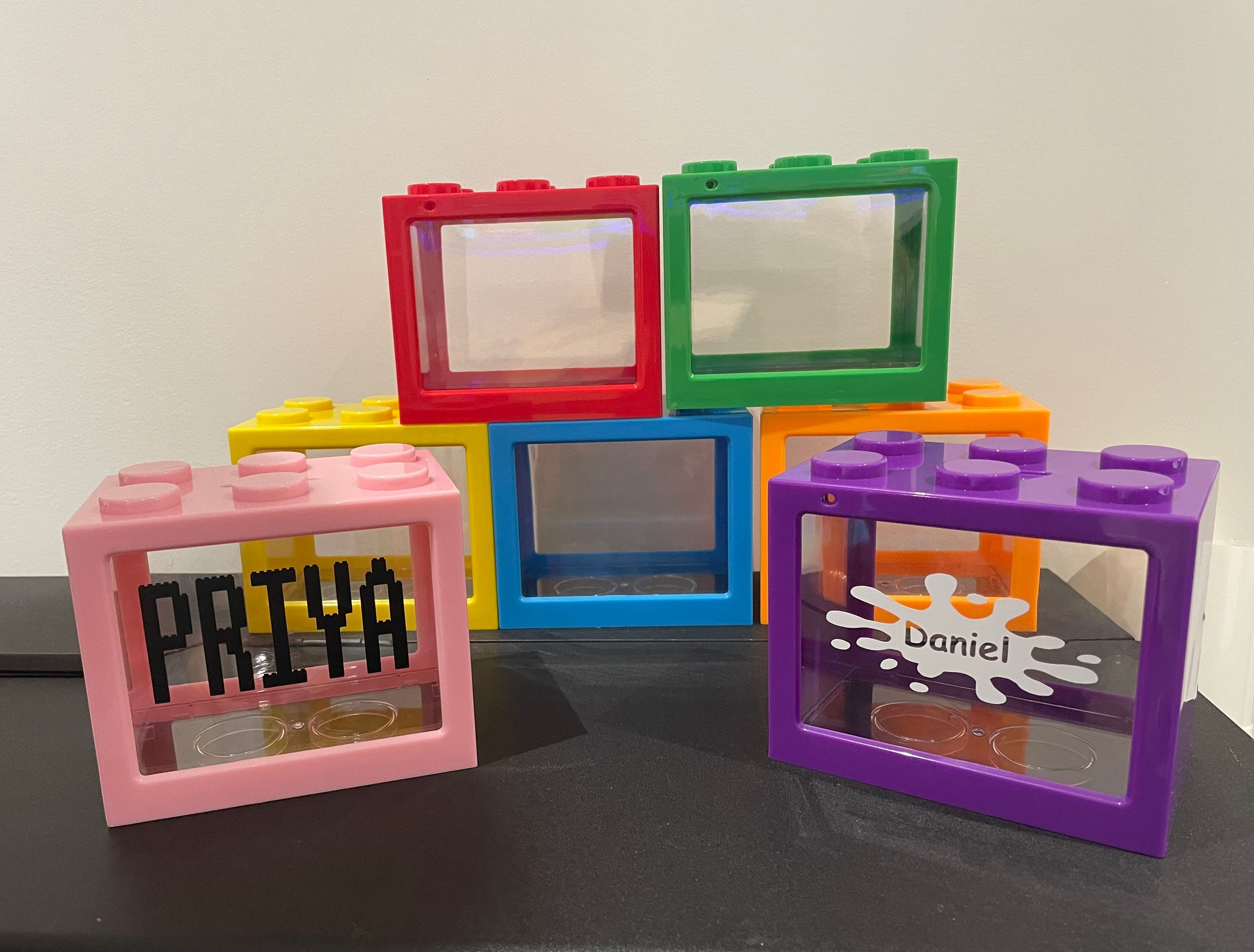 Brick/ Block Money Box Personalised Name Childrens Savings Piggy Bank