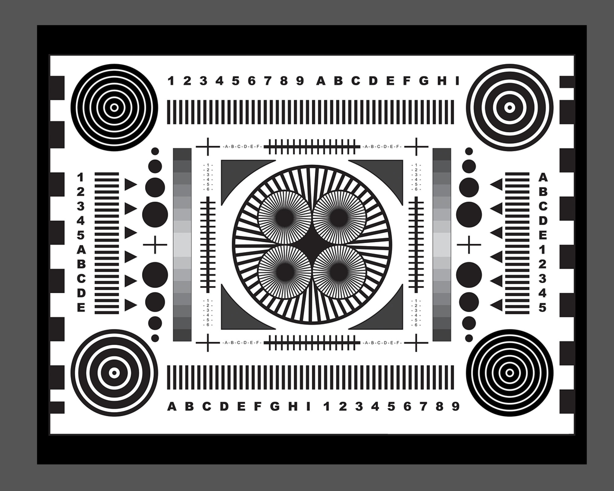 Photographers Focus Chart Digital Print, Instant Digital Download Focus ...