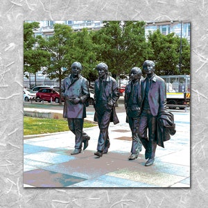 The Beatles Statue, Liverpool FX