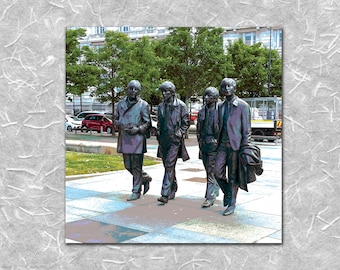 The Beatles Statue, Liverpool FX