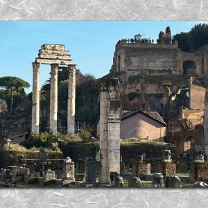 Roman Forum 2, Rome - Watercolour