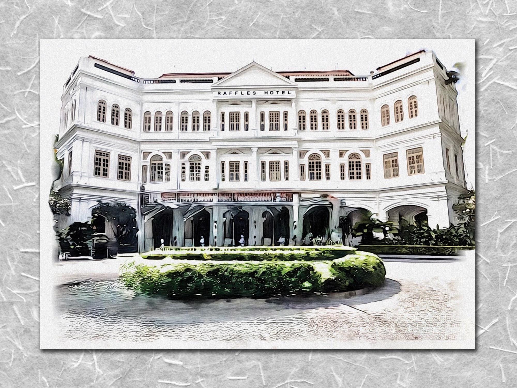Raffles hotel - Etsy 日本