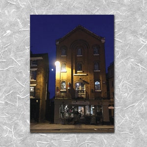 The Cornhouse at Night, Shrewsbury - Aquarel