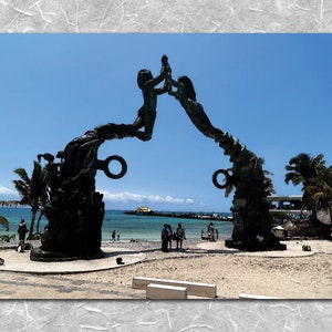 Parque Los Fundadores (Parc des Fondateurs), Playa del Carmen, Mexique - Aquarelles