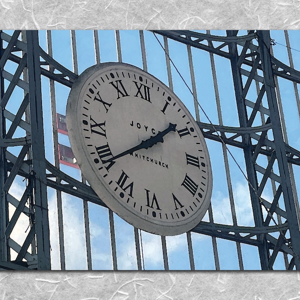 Lime Street Station Clock 1, Liverpool - Aquarelle