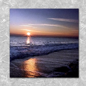 Portland 2 Dorset Sunset - Watercolour