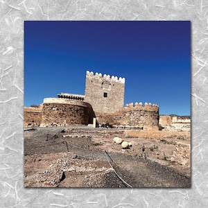 Alcazaba Fortress 3, Almeria - Watercolour