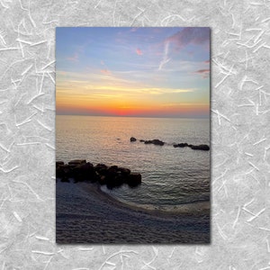 Cala Di Volpe Beach 3 Calabria Sunset