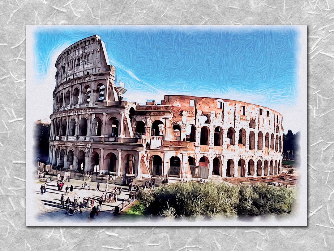 コロッセオ5、ローマ - CP図面 - Etsy 日本