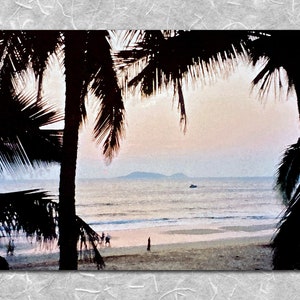 Bogmalo Beach 4, Goa, India 2000 - Watercolour