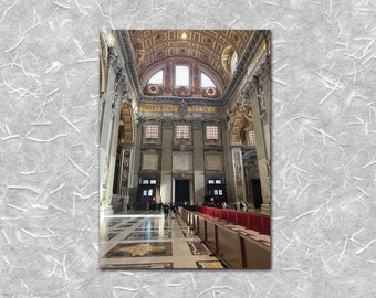 Basilique Saint-Pierre Intérieur 1, Rome