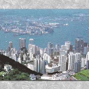 Victoria Harbour, View from Park, Hong Kong FX