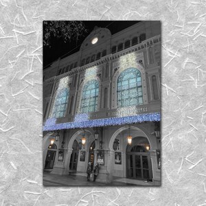 Teatre del Liceu at Christmas, Las Ramblas, Barcelona