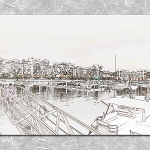 Agadir Marina 4 - Sketch