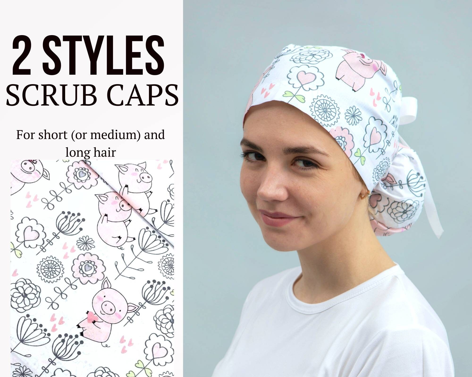 Scrub Caps for Womenponytail Scrub Cap 