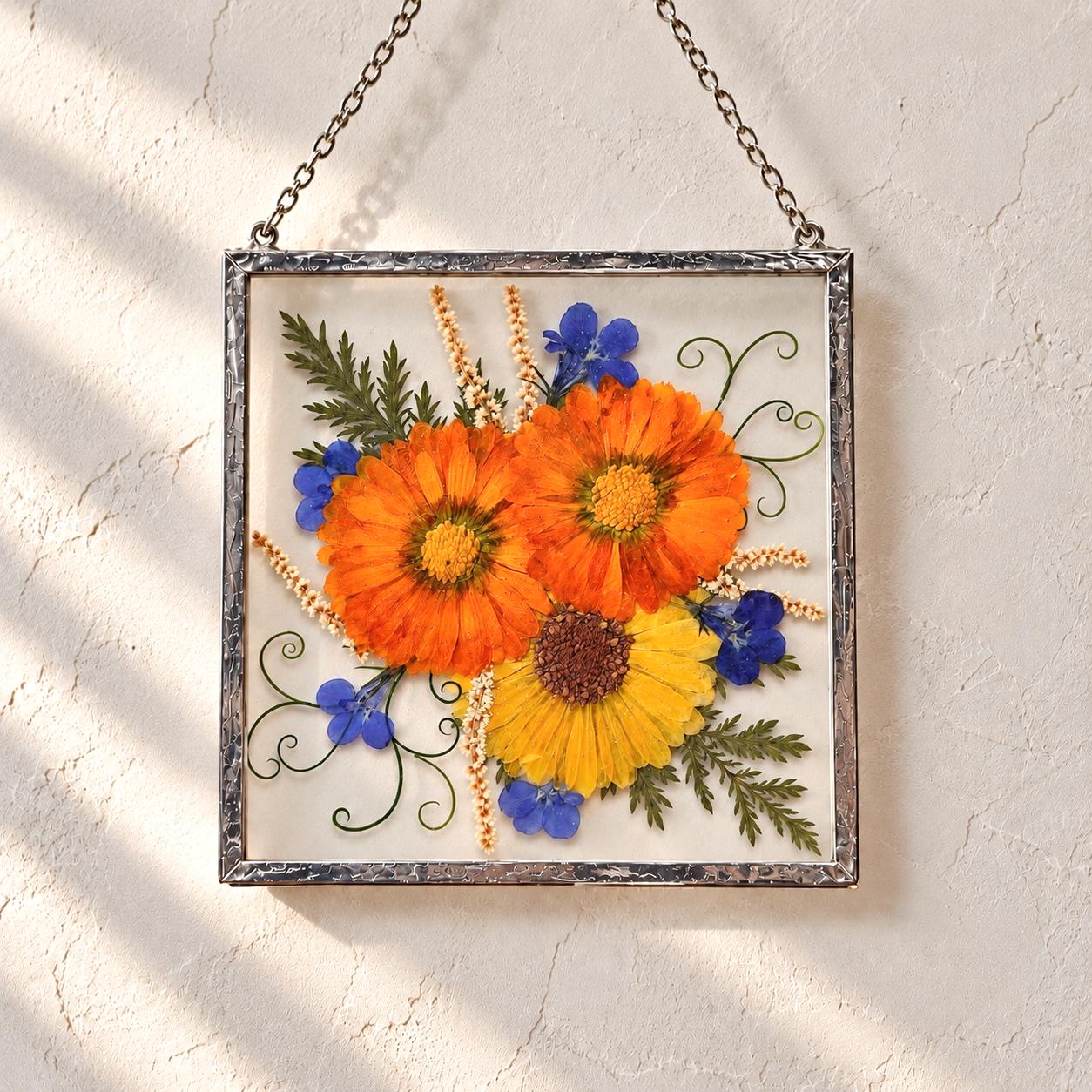 4x4 Stained Glass Panel - Etsy