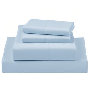 Juego de sábanas de algodón egipcio de 1200 hilos: 45 cm de profundidad