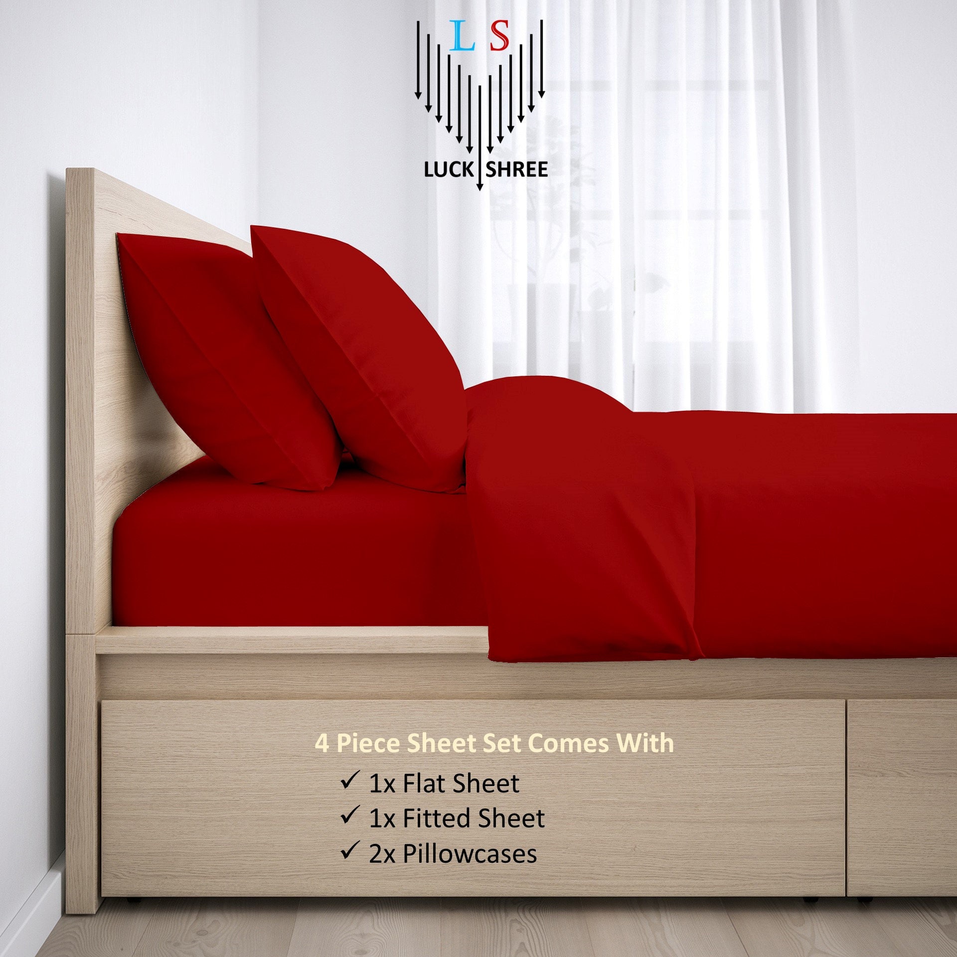 1000thread Count 100 Egyptian Cotton Sateen Weave, Bedding Set