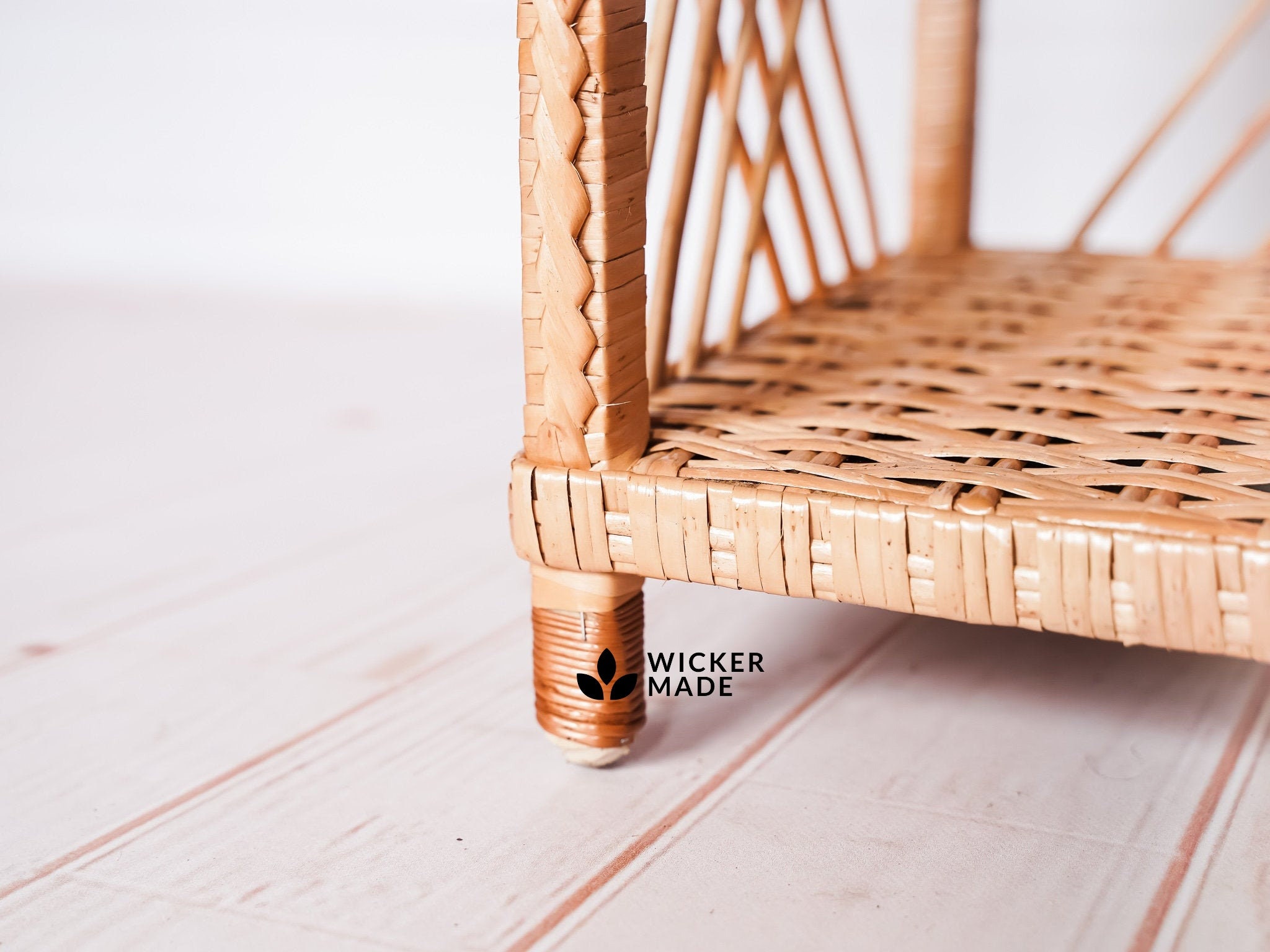 Muebles de ratán al aire libre estantería de ratán Rattan | Etsy