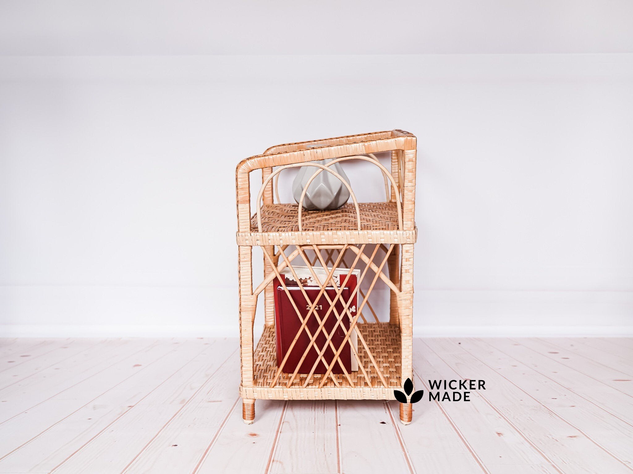 Muebles de ratán al aire libre estantería de ratán Rattan | Etsy