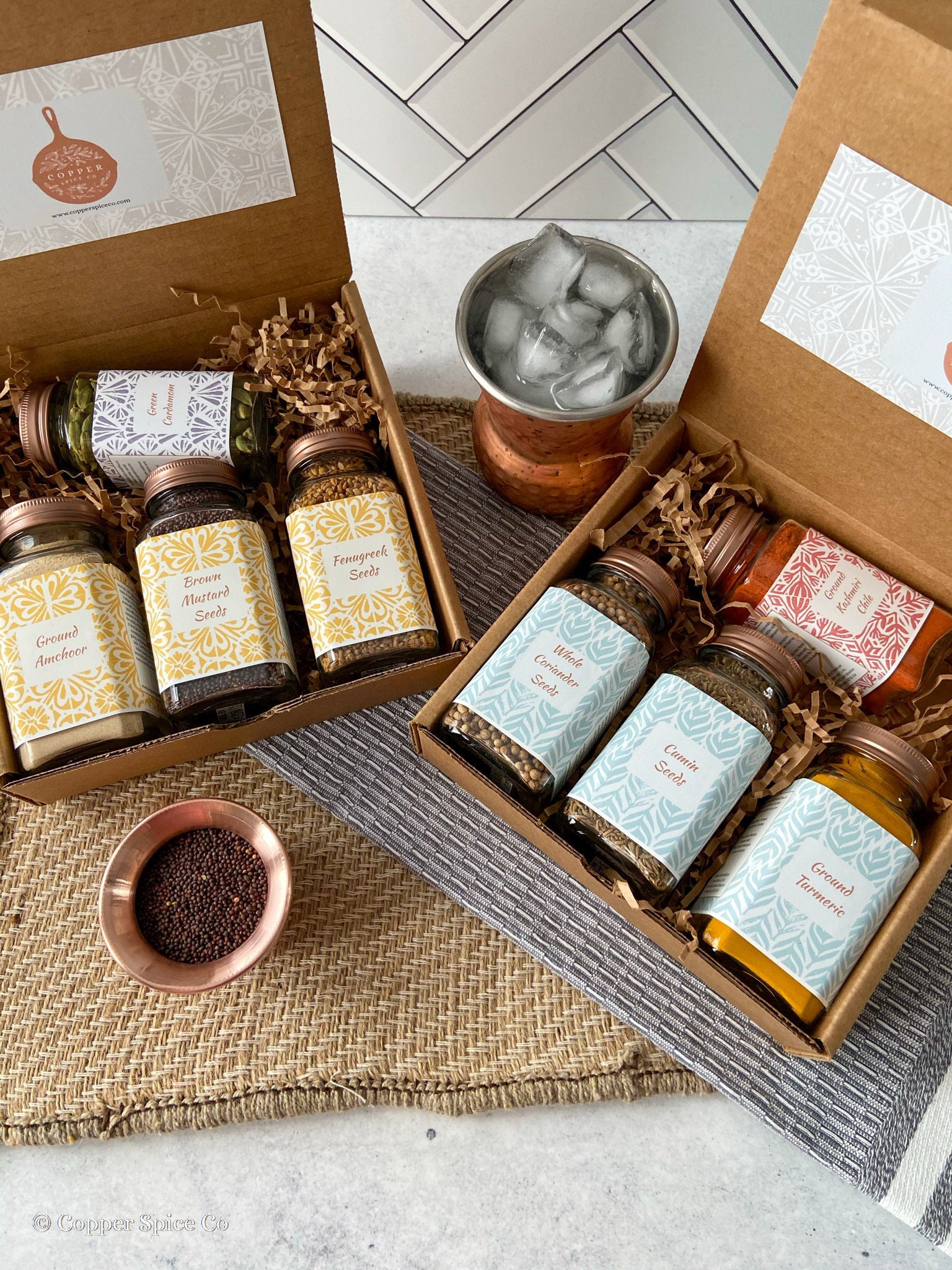 Indian Spices Gift Set High Quality Herbs and Spices Etsy