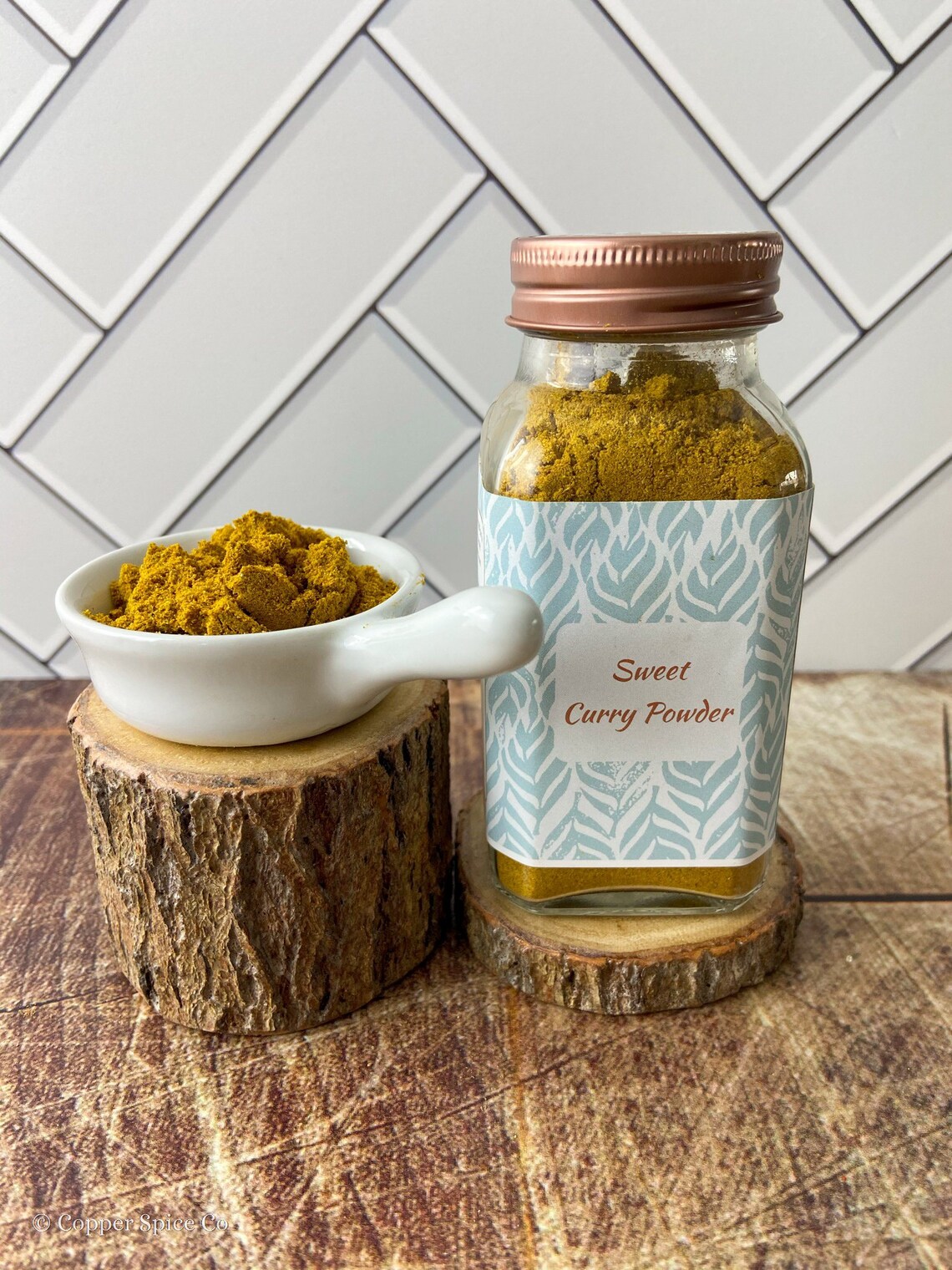 Sweet Curry Powder jar Handcrafted Spice Blend Etsy