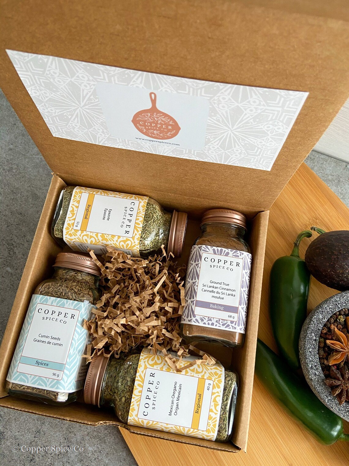 Mexican Spices Gift Set High Quality Herbs and Spices Etsy