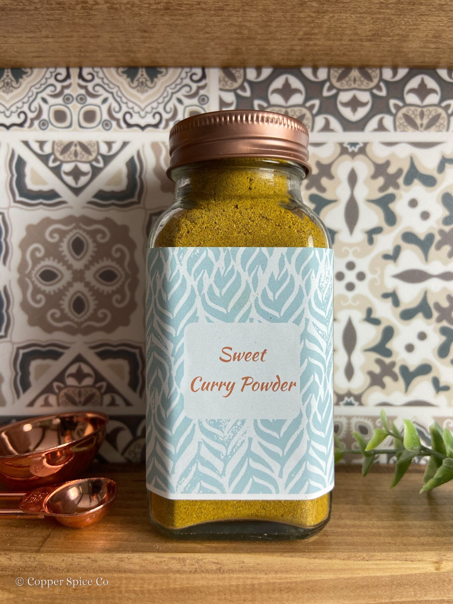 Sweet Curry Powder jar Handcrafted Spice Blend Etsy