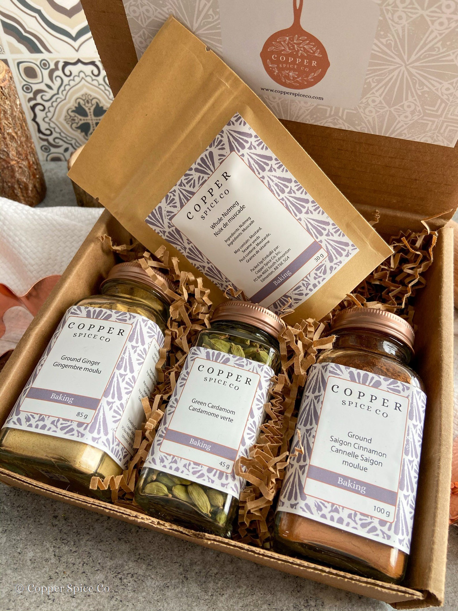Baking Spices Gift Set High Quality Herbs and Spices Etsy
