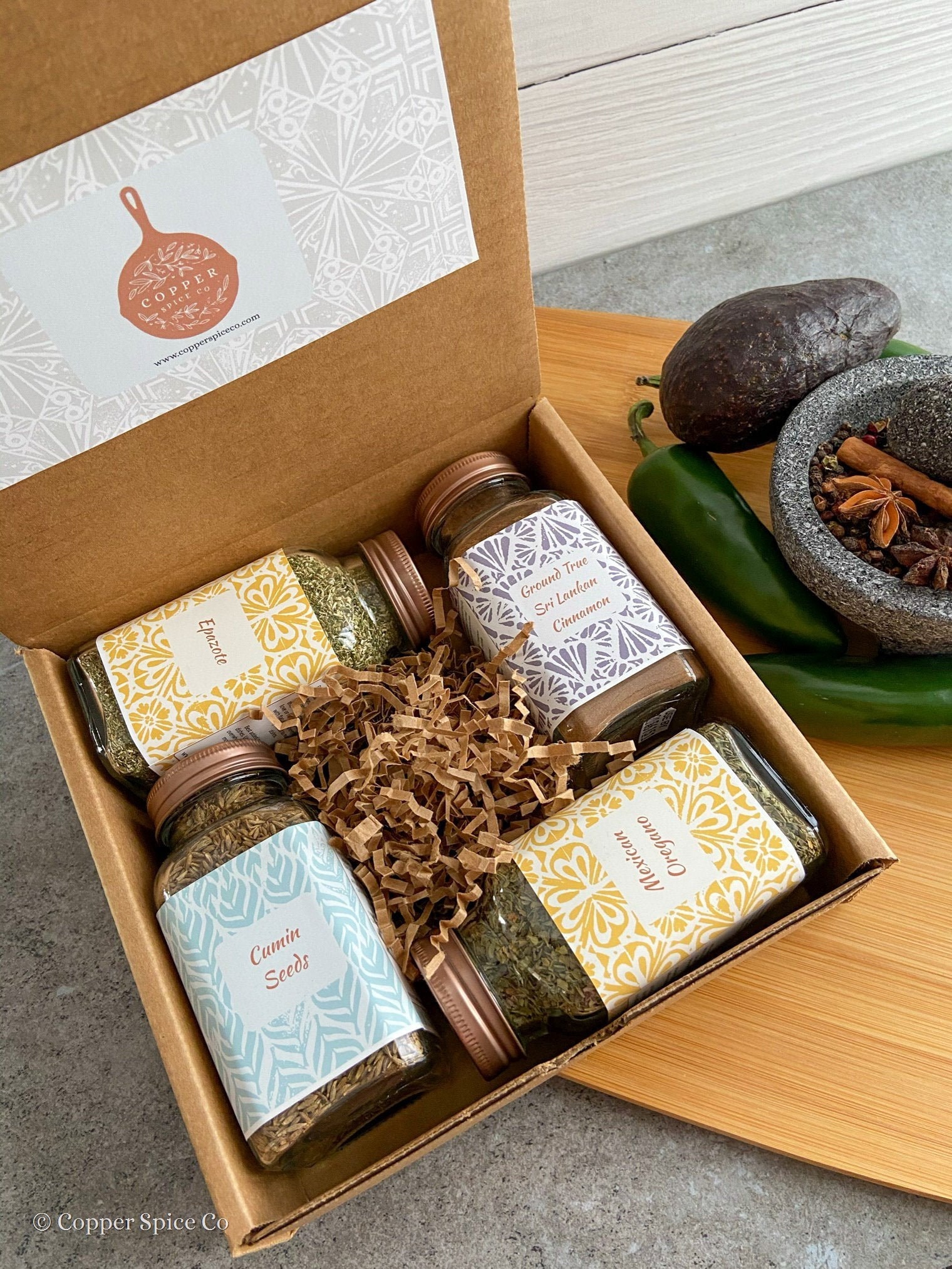 Mexican Spices Gift Set High Quality Herbs and Spices Etsy