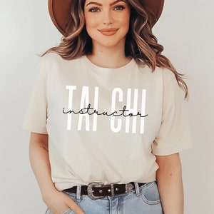 Camicia da istruttore di Tai Chi, regalo per studente,